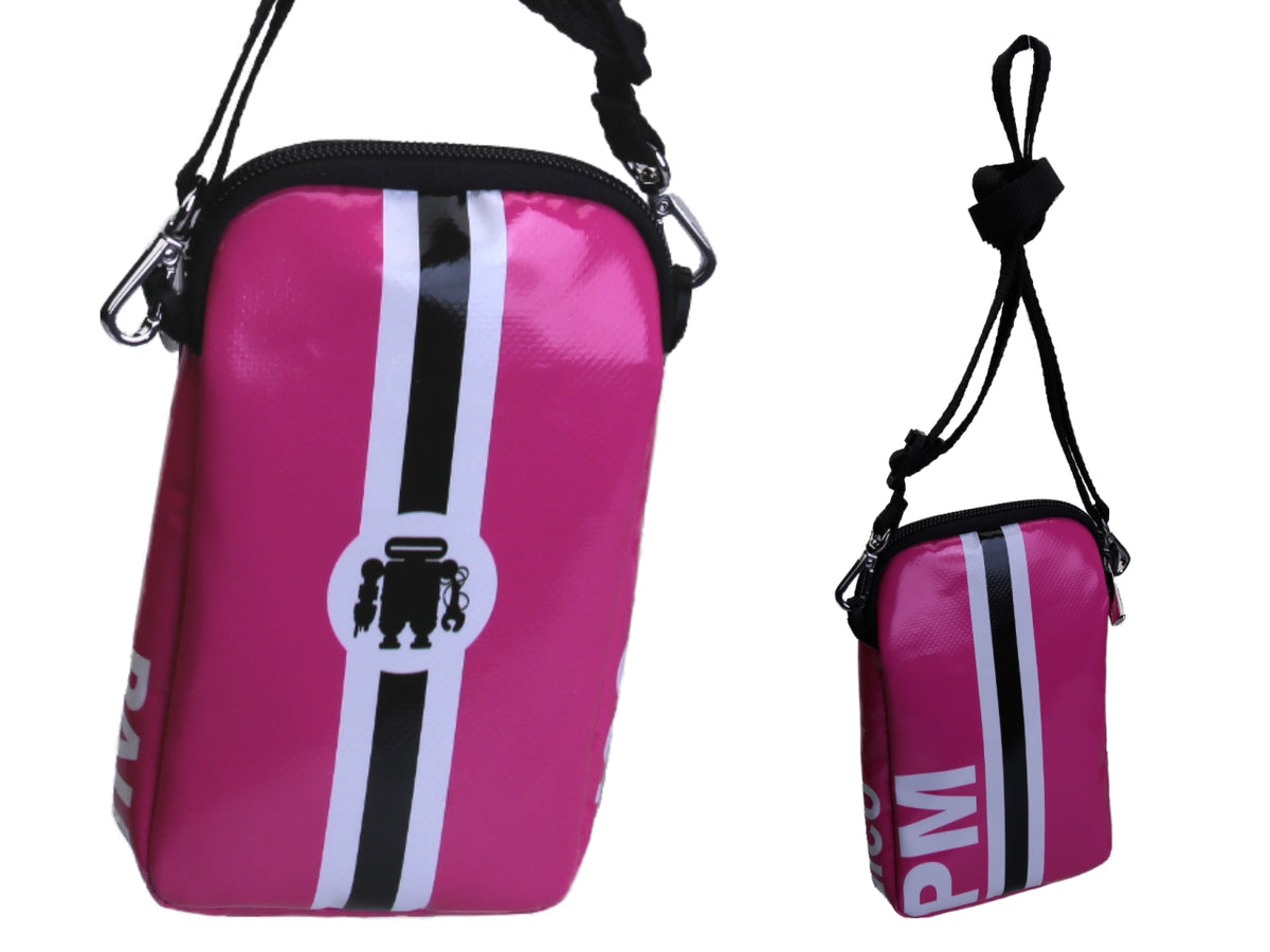 FUCHSIA MOBILE PHONE BAG.