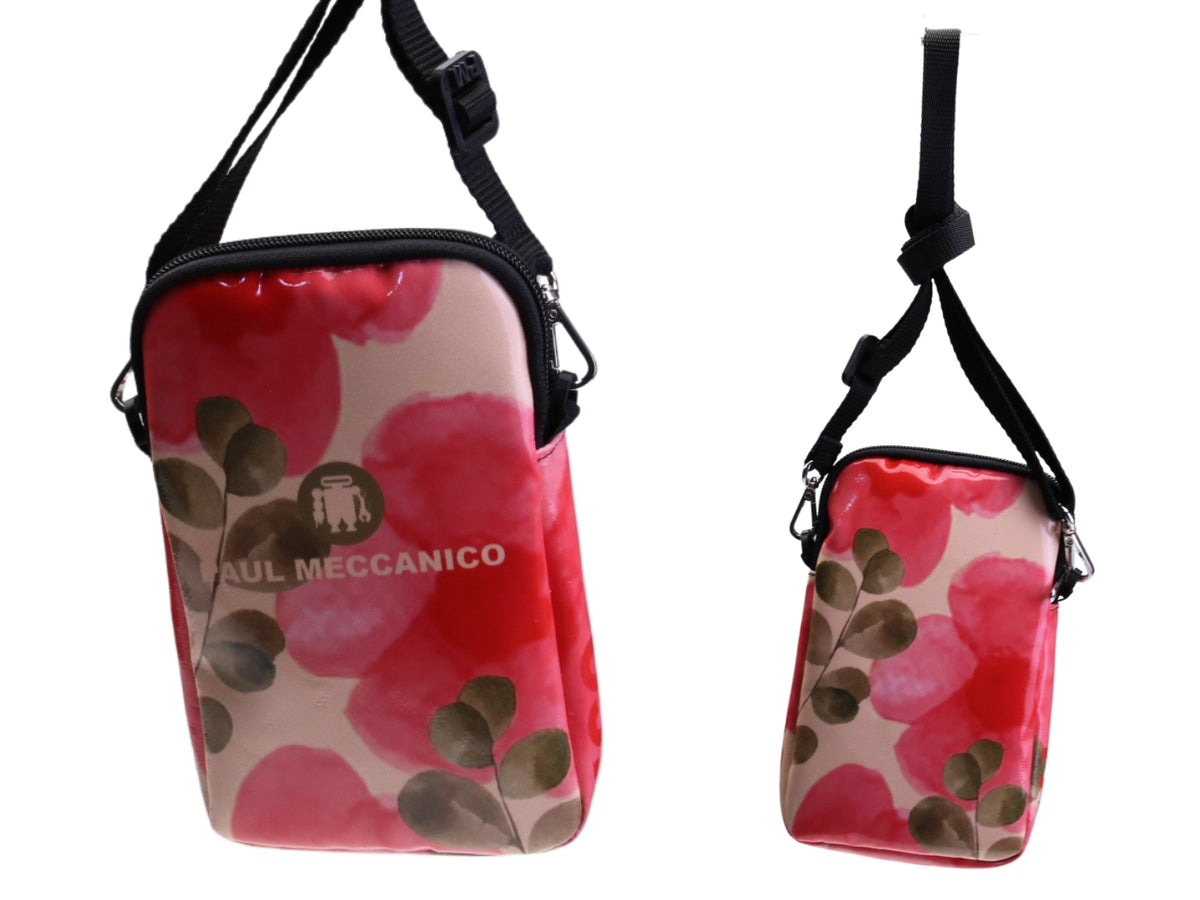 - MOBILE PHONE BAG WITH FLORAL FANTASY.