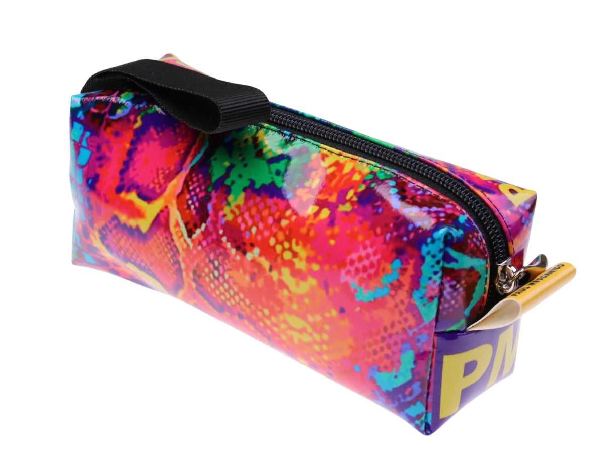 ...MULTICOLOR PENCIL CASE WITH ANIMALIER FANTASY.