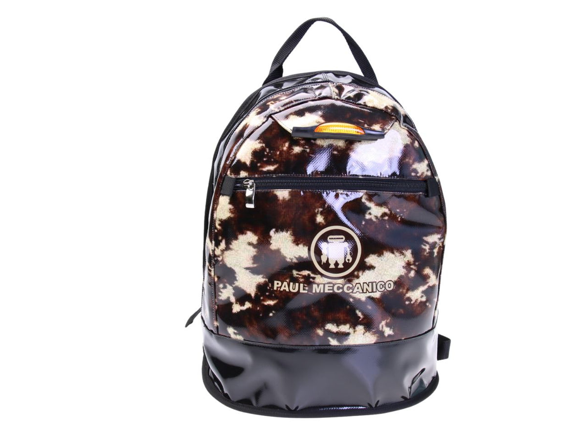 BACKPACK CAMOUFLAGE. MODEL SUPER MADE OF LORRY TARPAULIN.