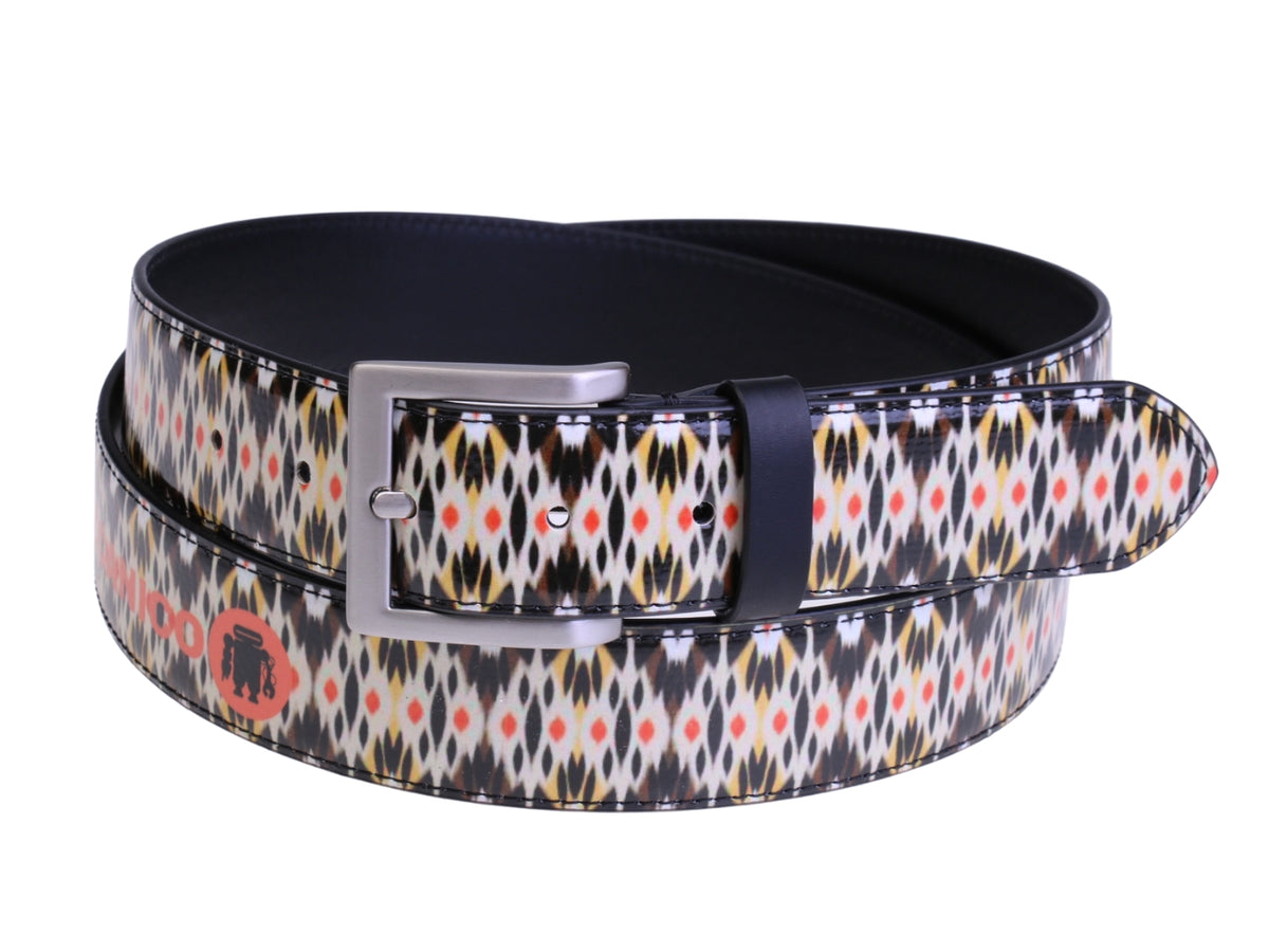 ...MEN&#39;S BELT WITH AFRO FANTASY MADE OF LORRY TARPAULIN.