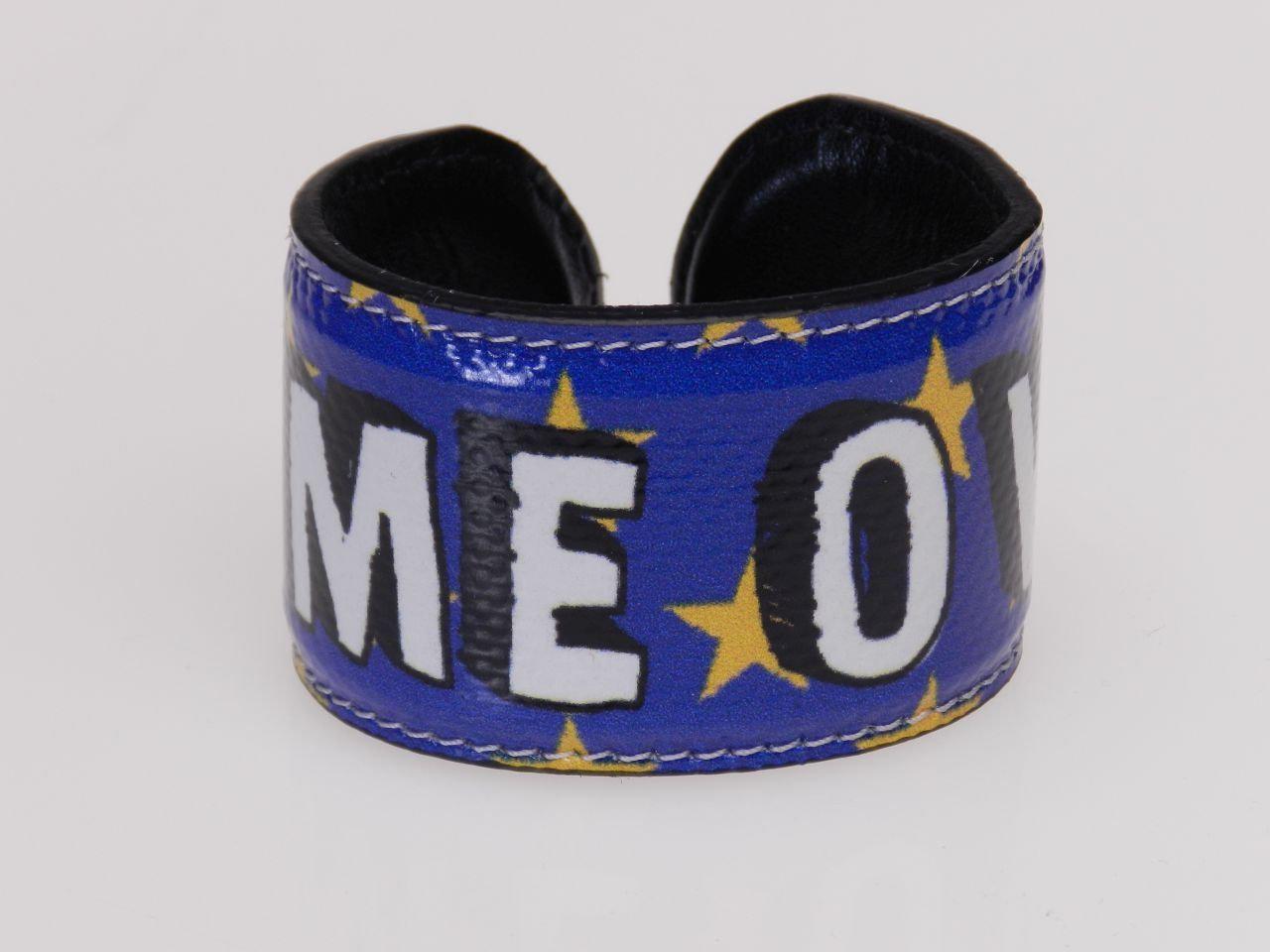 WOMAN BRACELET BLUE WITH YELLOW STARS. - Limited Edition Paul Meccanico