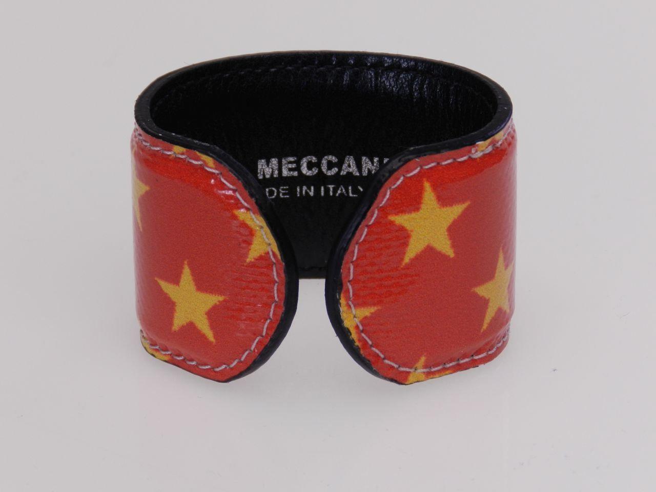 WOMAN BRACELET RED WITH STARS. - Limited Edition Paul Meccanico